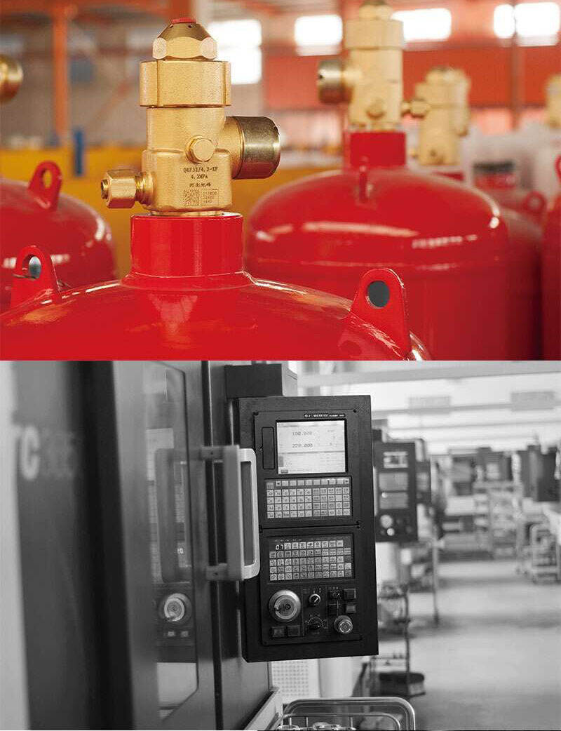 高壓二氧化碳滅火設(shè)備報(bào)警系統(tǒng)細(xì)節(jié)實(shí)拍